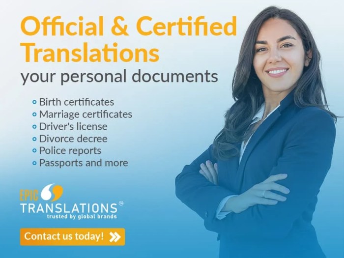 Translation certified services online possible jan request