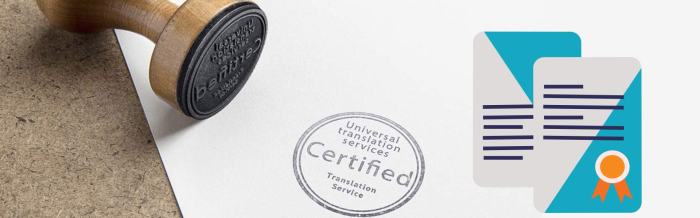 Certified translation services translations universal translator